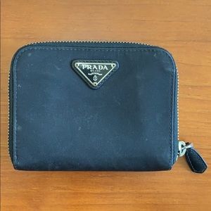 PRADA Nylon Zip Wallet
